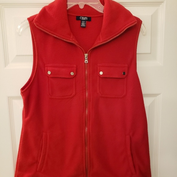 Chaps Fleece Vest - Picture 1 of 1